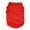 Red, variant on YUEHAO Pet Supplies Pet Dog Warm Pajamas Soft Solid Color Cat Puppy Clothes Vest Cat Vest Black