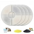 thumbnail image 2 of YouLoveIt 4/8 Pcs Cat Fountain Replacement Filter, Pet Water Fountain Filters, Activated Carbon Replacement Filter for Automatic Pet Fountain Cat Water Fountain Dog Water Dispenser, 2 of 8