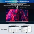 thumbnail image 3 of Jous 24 inch Computer Privacy Screen for 16:9 Aspect Ratio Widescreen Monitor, Eye Protection Anti Glare Blue Light Filter, Removable Anti-Scratch Protector Film, 3 of 8