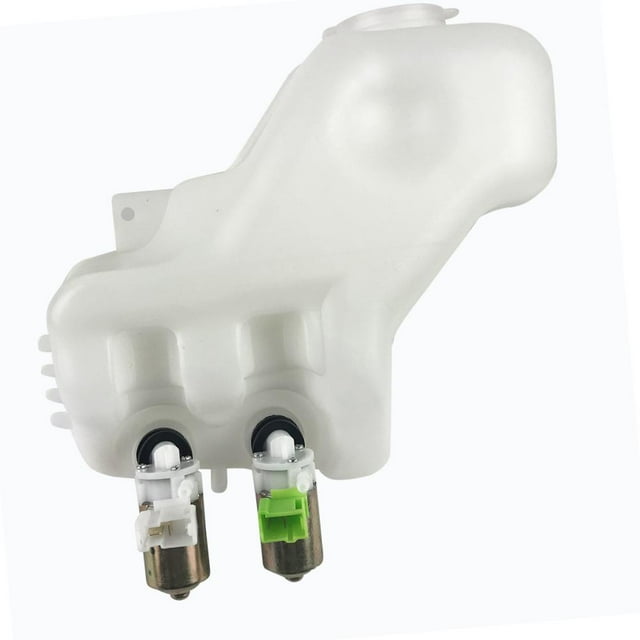 Botella de limpiaparabrisas,Botella de agua para limpiaparabrisas con bomba,Accesorio de repuesto para coche de 2 orificios profesional,Depósito de líquido lavaparabrisas con tapa,Repuestos
