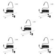 thumbnail image 3 of Wisewang Phone Checking Camera Professional Check Equipment Waterproof Interior Inspect Tool Set Accessories Inspection Accessory 5.5mm * 1.5M 5Set, 3 of 6