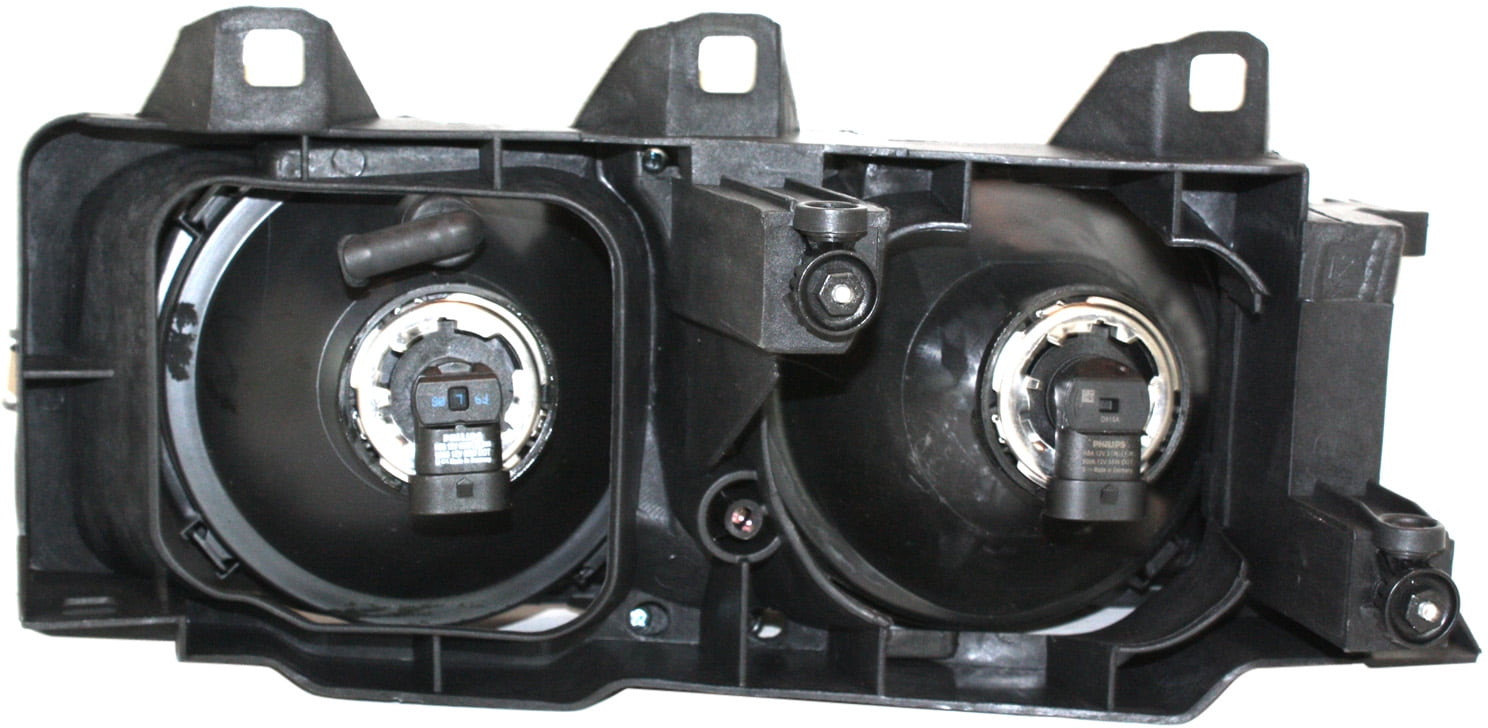 Headlight Compatible With 1992-1995 BMW 320i 1994-1999 M3 Right Passenger Halogen With bulb(s)