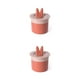 thumbnail image 4 of Bewildely Espuma de burbujas para limpieza facial, taza de espuma, fabricante de espuma para baño, naranja y rosa naranja y rosa 2Conjunto, 4 of 6