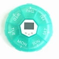 thumbnail image 2 of Windfall 7 Grid Pill, Medicine, Vitamin Organizer Box Weekly, Daily Planner Bluetooth Enabled Reminders Pill Storage Box Timing Reminder Weekly Medicine Alarm Light Container, 2 of 7