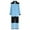 Sky Blue, variant on Xfvqtps Men and Women One Piece Snowsuits Snowboarding Suit Reflective Strip Stand Collar Color Blocked Waterproof Windproof Outdoor Winter Warm Jumpsuits Black