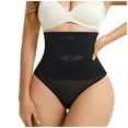 thumbnail image 6 of Women's Plus Size High Waist Underwear Comfortable Breathable Shaping Panties Soft Stretchable Everyday Wear, 6 of 7