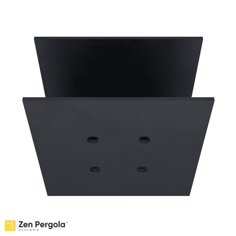 Base De Poteau 4x4 Pergola Brackets 2-Pack - Post Top Rafter Brackets For 4x4 (3.5x3.5) Lumber