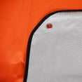 thumbnail image 5 of 2 mantas de supervivencia resistentes, lona reflectante térmica aislada, 60 x 82 pulgadas. La barrera térmica para todo tipo de clima bloquea la firma infrarroja, 5 of 5