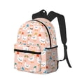 thumbnail image 2 of Daiia Cute Ducks In Hats School Backpack for Men Women, Unisex Large Waterproof Bookbag Schoolbag Casual Daypack for High School/College/Teens/Travel/Work Black, 2 of 8