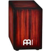 MEINL Headliner Designer Series String Cajon Tiger Stripe Rojo