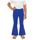 thumbnail image 2 of Pantalones largos para niños, de color liso, con cintura elástica y bolsillos laterales, ajustados, deportivos, largos, de poliéster., 2 of 7