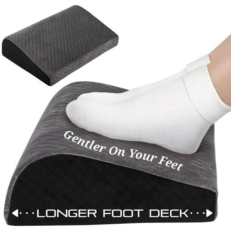 Foot Rest Under Desk Ergonomic for Office Gaming Footrest Stool Feet  Support