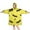 Yellow Halloween Bats, variant on Wearable Oversized Blanket,Yellow Halloween Bats Wearable Blanket Hoodie for Adults,Cozy Hooded Blankets with Super Pockets,Super Warm Fuzzy Pullover for Women & Men