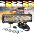 thumbnail image 1 of Barra de Luz LED Auxbeam 30 cm 300W 6 Modos Estroboscópicos Ámbar, 1 of 7