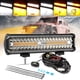 thumbnail image 1 of Barra de Luz LED Auxbeam 30 cm 300W 6 Modos Estroboscópicos Ámbar, 1 of 7