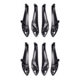 thumbnail image 1 of 2X Accesorios de Coche Para- 3 Series F30 316D 318D F31 320I 325D 11-19 Panel de Puertas Interiores Cubierta de Adorno de Tirador de Manija (Negra), 1 of 5