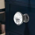 thumbnail image 4 of Bouton de Commode 4Pcs 30mm Cristal Armoire Boutons de Commode Simple Trou Tiroir Boutons Tirer Poignées (????), 4 of 7