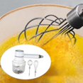 thumbnail image 2 of Licuadora de mango Mezclador de ajo inalámbrico de mano, batidor de huevos con USB, 2 agitadores , licuadora de , batidora de crema, Magideal Licuadora de mango, 2 of 6