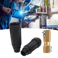thumbnail image 3 of Welding Quick Plug，, Practical Sun-proof 25-35mm² All Galvanized Radiation-proof Coupler Socket，  for Professional and Home Using for Welding Works, 3 of 7