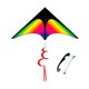thumbnail image 4 of Cometa arcoíris para playa niños adultos juguete vuelo largo estructura poliéster resistente memoria infancia adecuado para actividades al aire libre reuniones familiares regalo cumpleaños, 4 of 8