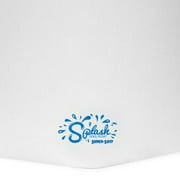 TRC Recreation Splash 1.25 Thick Foam Pool Float Lounge Mat, White