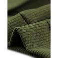 thumbnail image 5 of Agnes Orinda Women's Plus Size Lightweight Cropped Shacket Button Down Corduroy Shacket Jackets 3X Army Green, 5 of 6