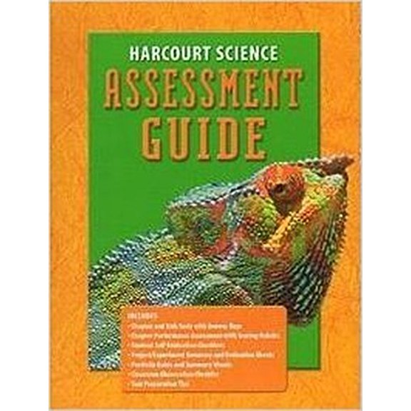 Pre-Owned Science Assessment Guide Grade 5 Units A-F, 9780153237096, 0153237090, Paperback,
