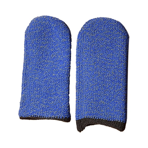 pitrice 2 Pieces Gaming Sweat Proof Cover Breathable Finger Thumb Gloves Sleeve Non-Scratch Sensitive Game Controller for Gamer