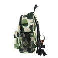 thumbnail image 4 of FORMRS School Backpack with Front Zippered Pocket 12" Student Travel Daypack, Green Circle, 4 of 6
