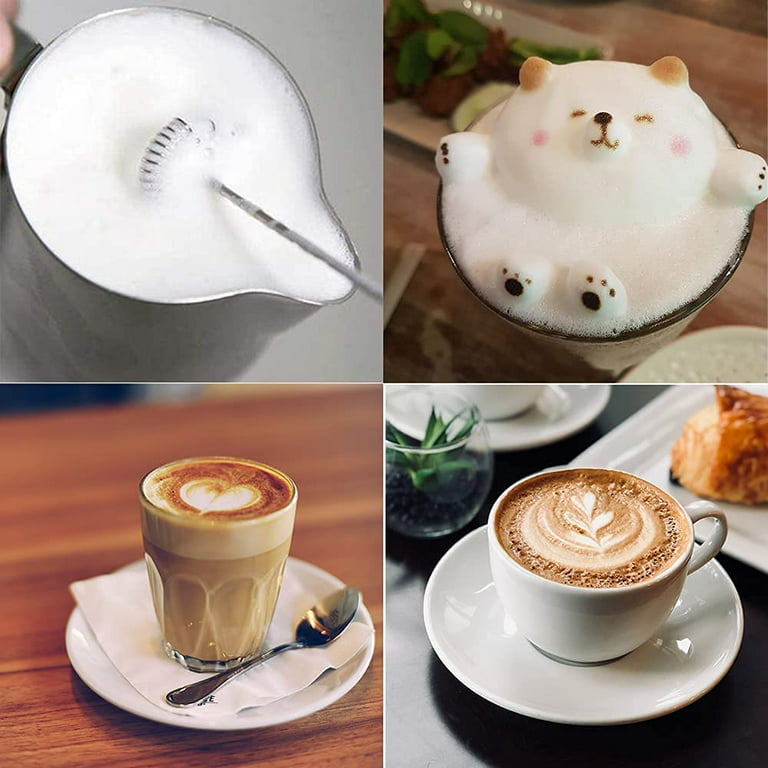 Rechargeable Milk Frother Handheld Foam Maker For Coffee, Latte, Drink Mixer