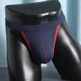 thumbnail image 2 of Mens Low Waist Printed Leather Underpants, 2 of 4