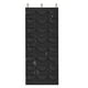 thumbnail image 1 of 2 estantes para sombreros con 24 bolsillos para colocar sobre la puerta (negro), 1 of 5