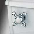 thumbnail image 1 of Kingston Brass Buckingham Réservoir de Toilette Poignée Croisée, 1 of 1