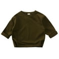 thumbnail image 2 of Godderr Kids Toddler Boys Girls Tees Shirt Tops 9M-7Y Baby Infant Spring Autumn Long Sleeve Round Neck Casual T Shirts Undershirts, 2 of 6