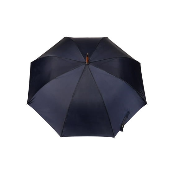 totes - Raines Wood Handle Stick Umbrella, Black - Walmart.com