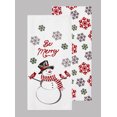 thumbnail image 4 of Christmas Kitchen Towels, 2-Piece Set White Cardinal Snowflake Dual-Sided Print Winter Wonder, 4 of 6