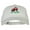 White, variant on Ho Ho Ho Santa Embroidered Unstructured Washed Cap - Black OSFM