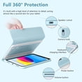 thumbnail image 6 of Detachable Wireless Keyboard Folio with Pencil Holder for 11-inch iPad 11th Gen 2025 (A16) & 10.9-inch iPad 10th Gen 2022,Blue, 6 of 8