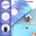thumbnail image 3 of Juego de bolígrafos Luxiv Glass Dip, 15 unidades, color morado, tinta y soporte, 3 of 7