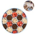 thumbnail image 2 of Comederos para perros Slow Food Comederos interactivos para perros que comen rápido Previene la hinchazón Utilizar comedero para gatos Comederos azules para perros, 2 of 5