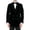 Black, variant on Men's Velvet Blazer Shawl Lapel Velour Suit Jacket Tuxedo Jackets Black for Wedding Prom Party Dinner & All Occasion