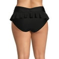 thumbnail image 3 of Time and Tru Women’s and Women’s Plus Ruffle Bikini Bottom, 3 of 4
