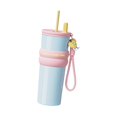 thumbnail image 4 of Taza de viaje aislada Taza de viajes de gran capacidad Regalos para las mujeres él su taza de café de 710 ml de fugas para el picnic de la oficina del azul, 4 of 8