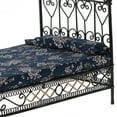 thumbnail image 5 of Cama Doble de Estilo Europeo para Casa de Muñecas 1/12 con Accesorios de Decoración , Negro, Tamaño de la cama (L X W X H): 16 x 11.5 x 13 cm, 5 of 5