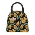 thumbnail image 2 of Haiem Sunflowers And Bird Printed Lunch Bag Women, Lunch Box Lunch Bag for Women, Small Leakproof Cute Lunch Tote Large Capacity Reusable Insulated Cooler Lunch Container, 2 of 6