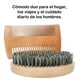 thumbnail image 3 of Kit de Peine Cepillo Profesional Barba Bigote Cerdas de Jabalí Dara Baby HOM00013, 3 of 7