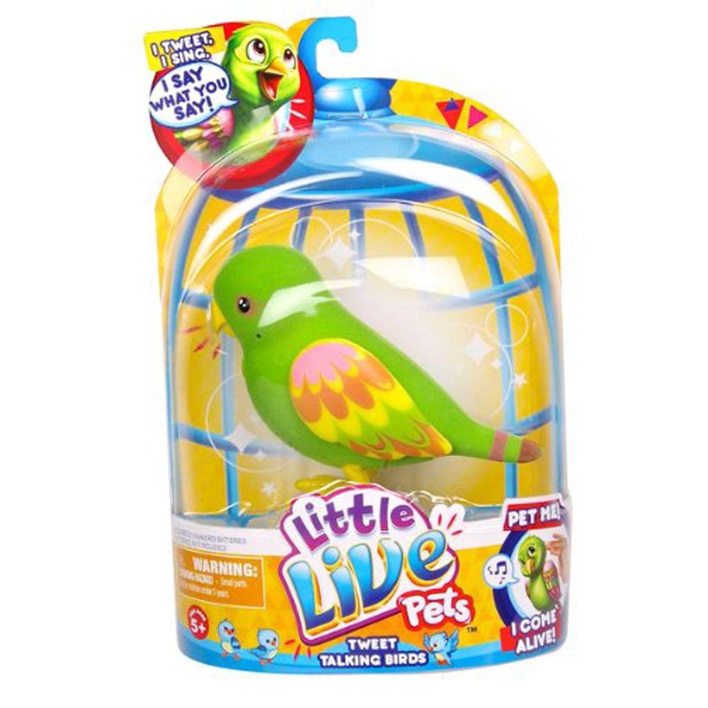 Little Live Pets Single Pack Playset Bird 4 Silly Billie Walmart
