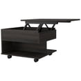 thumbnail image 3 of Lift Top Coffee Table with Hidden Storage and Carbon Finish / Espresso Color to Beautify the Room, 3 of 3