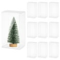 thumbnail image 1 of Uxcell 10 Pcs Clear Gift Box,1.9"x1.6"x3.7" Plastic Packing Box for Candy Cookies, 1 of 6