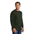 thumbnail image 5 of Gildan Men's Heavy Cotton Long Sleeve T-Shirt, 100% Cotton Adult Men Long Sleeve T-Shirt Classic fit Tee, Forest M, 5 of 6